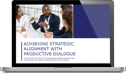 Achieving Strategic Alignment with Productive Dialogue | Thank You