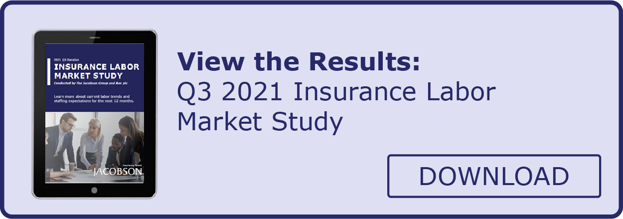 View the Results: Q3 2021 Insurance Labor Market Study